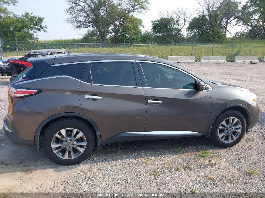 2016 Nissan Murano S VIN: 5N1AZ2MH6GN127558 Lot: 39813993