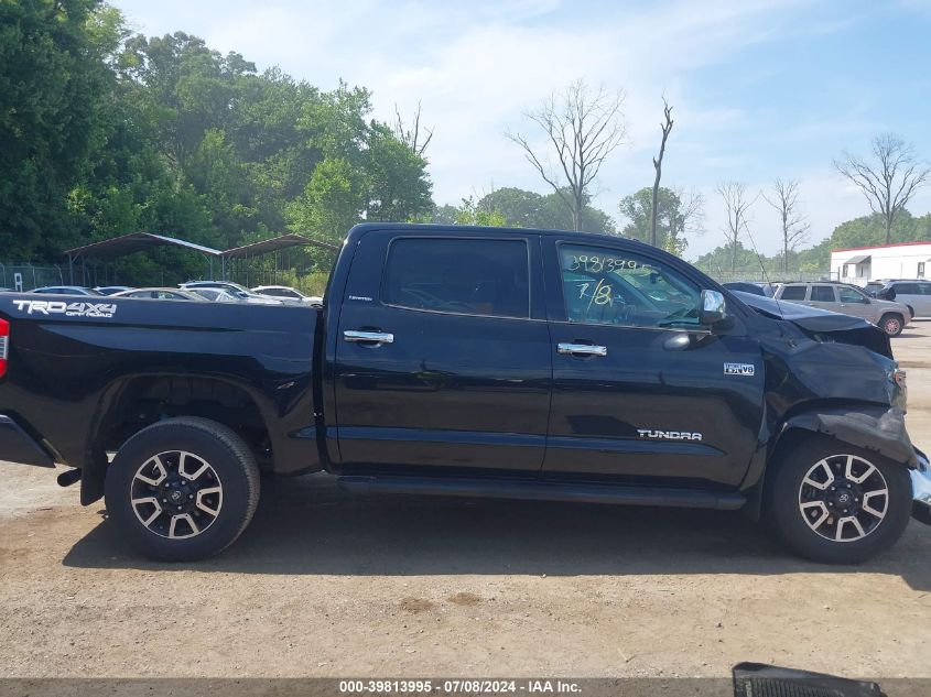 2018 Toyota Tundra Limited 5.7L V8 VIN: 5TFHY5F19JX757951 Lot: 39813995