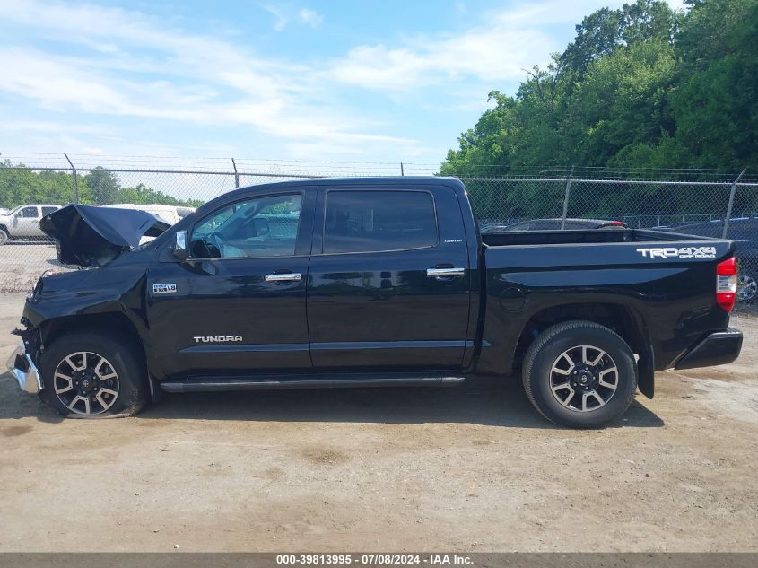 2018 Toyota Tundra Limited 5.7L V8 VIN: 5TFHY5F19JX757951 Lot: 39813995