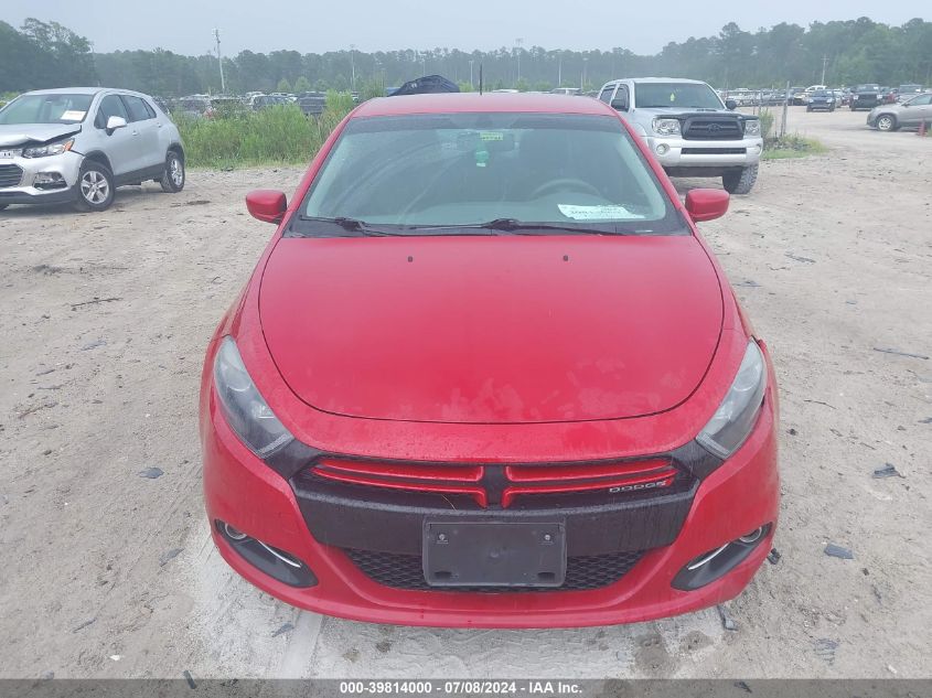 2013 Dodge Dart Rallye VIN: 1C3CDFBH0DD640431 Lot: 39814000