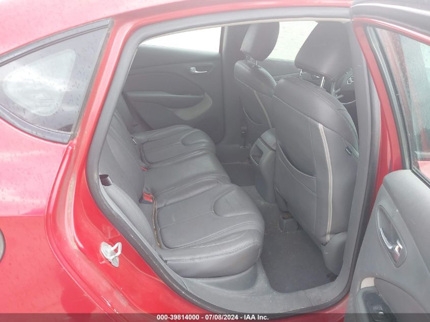 2013 Dodge Dart Rallye VIN: 1C3CDFBH0DD640431 Lot: 39814000