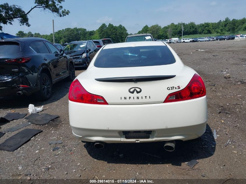 2011 Infiniti G37X VIN: JN1CV6EL2BM263447 Lot: 39814015