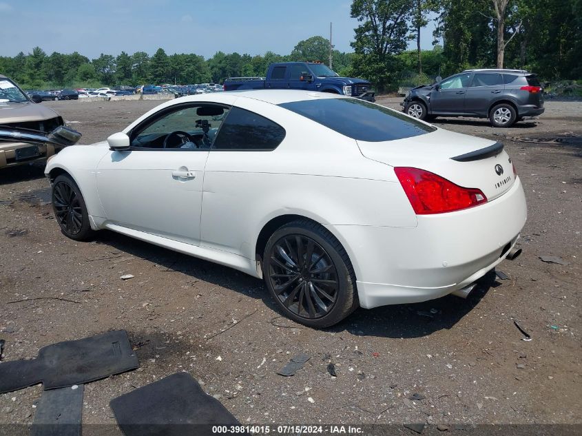 2011 Infiniti G37X VIN: JN1CV6EL2BM263447 Lot: 39814015