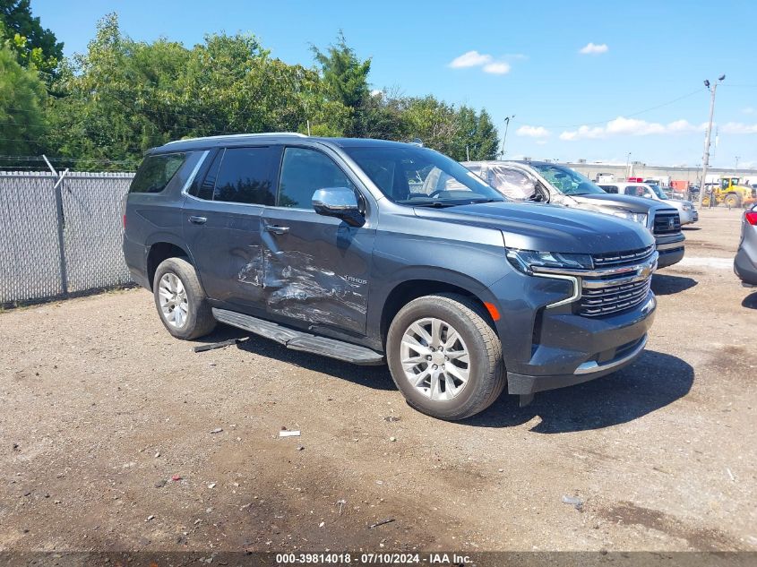 2021 Chevrolet Tahoe 2Wd Premier VIN: 1GNSCSKD2MR335197 Lot: 39814018