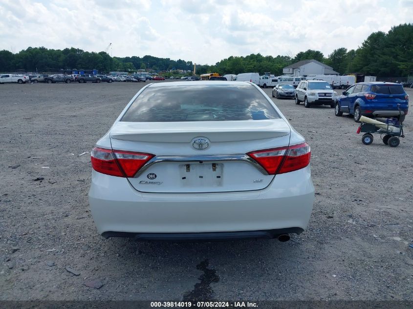 2016 Toyota Camry Se VIN: 4T1BF1FK9GU551130 Lot: 39814019