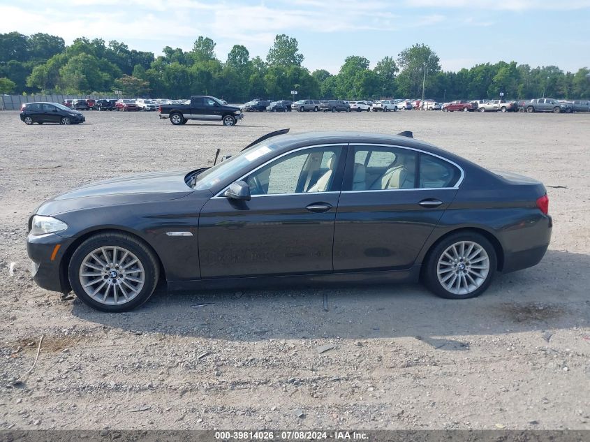 2013 BMW 535I VIN: WBAFR7C59DC817808 Lot: 39814026