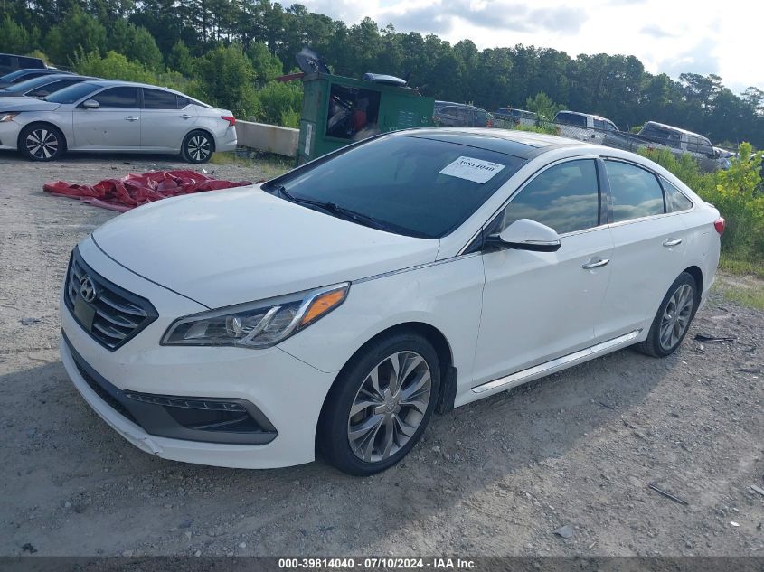 5NPE34AB8HH469887 2017 HYUNDAI SONATA - Image 2