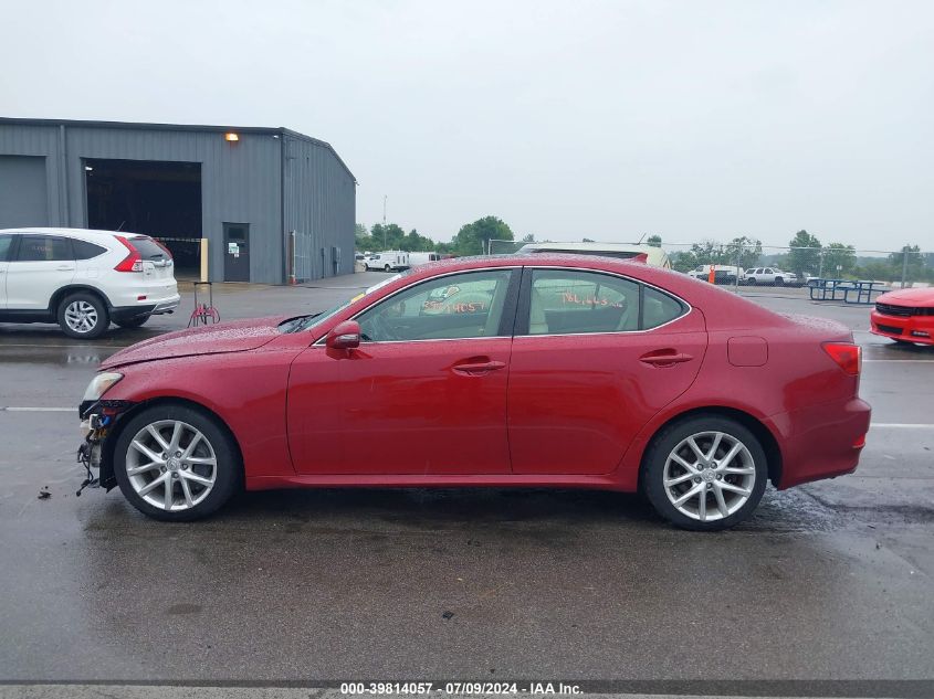 2011 Lexus Is 350 VIN: JTHCE5C2XB5001881 Lot: 39814057