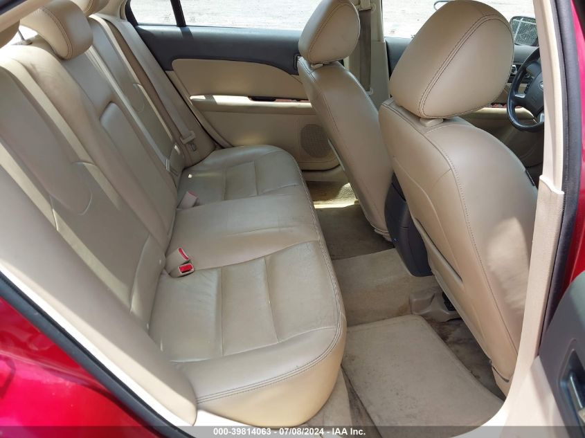 2011 Ford Fusion Sel VIN: 3FAHP0JA3BR102875 Lot: 39814063