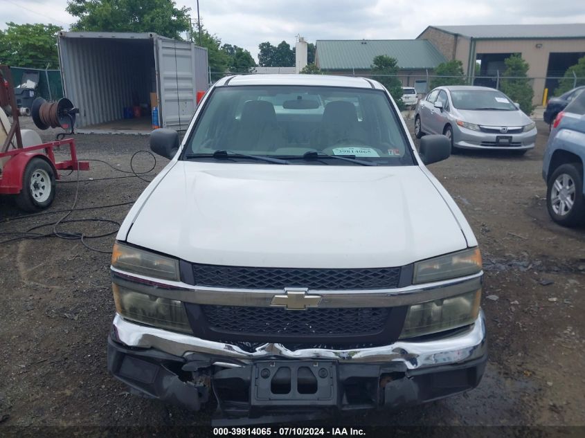 2006 Chevrolet Colorado Work Truck VIN: 1GCCS196468261727 Lot: 39814065