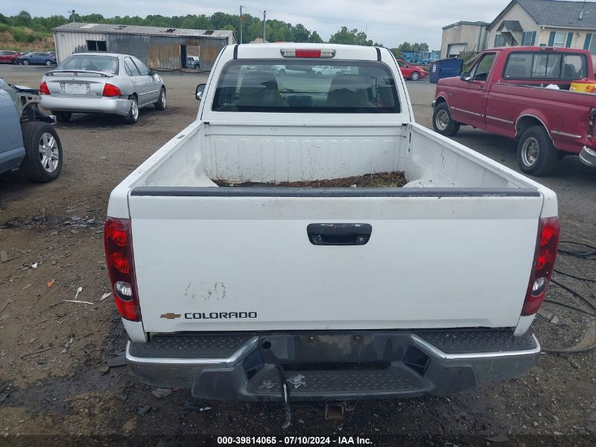 2006 Chevrolet Colorado Work Truck VIN: 1GCCS196468261727 Lot: 39814065