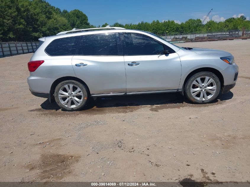 2018 Nissan Pathfinder Sl VIN: 5N1DR2MN2JC658231 Lot: 39814069