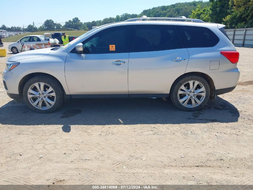 2018 Nissan Pathfinder Sl VIN: 5N1DR2MN2JC658231 Lot: 39814069