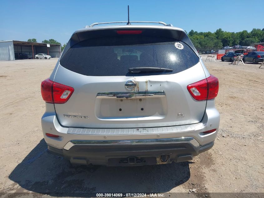 2018 Nissan Pathfinder Sl VIN: 5N1DR2MN2JC658231 Lot: 39814069