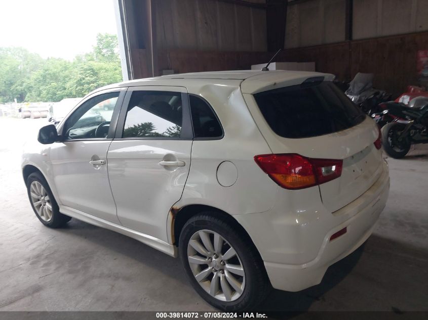 2011 Mitsubishi Outlander Sport Se VIN: JA4AR4AU0BZ023919 Lot: 39814072