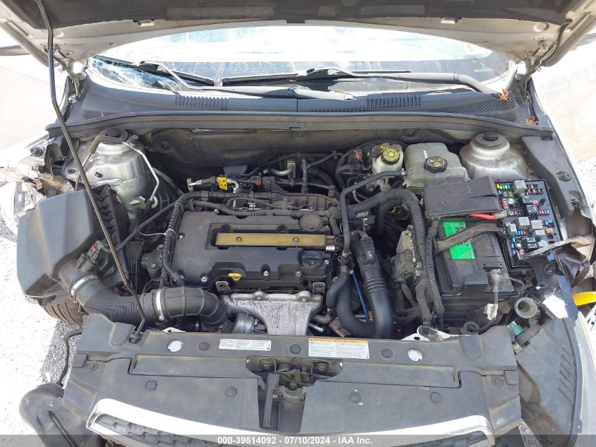 2012 Chevrolet Cruze Lt VIN: 1G1PF5SC8C7396281 Lot: 39814092