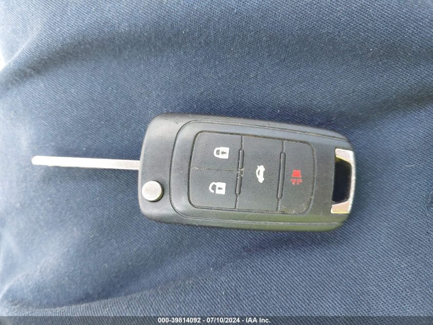 2012 Chevrolet Cruze Lt VIN: 1G1PF5SC8C7396281 Lot: 39814092