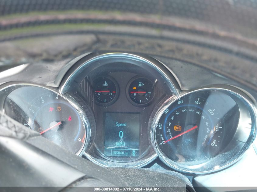 2012 Chevrolet Cruze Lt VIN: 1G1PF5SC8C7396281 Lot: 39814092