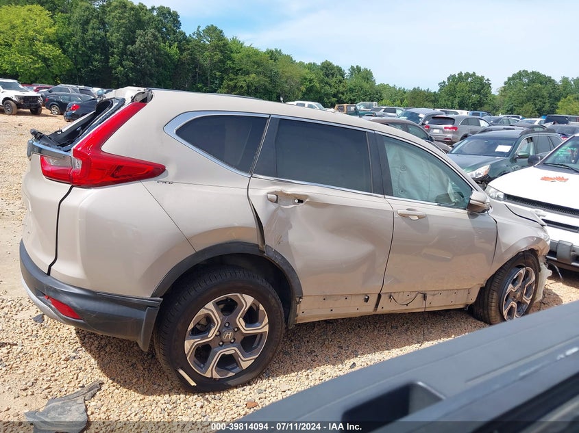 2017 HONDA CR-V EX-L/EX-L NAVI - 5J6RW1H80HL016838