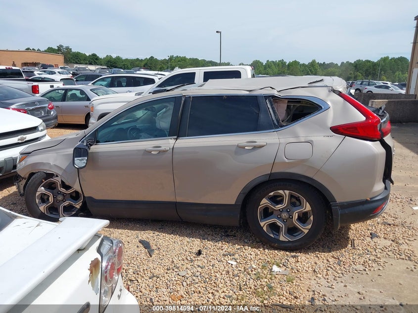 2017 HONDA CR-V EX-L/EX-L NAVI - 5J6RW1H80HL016838