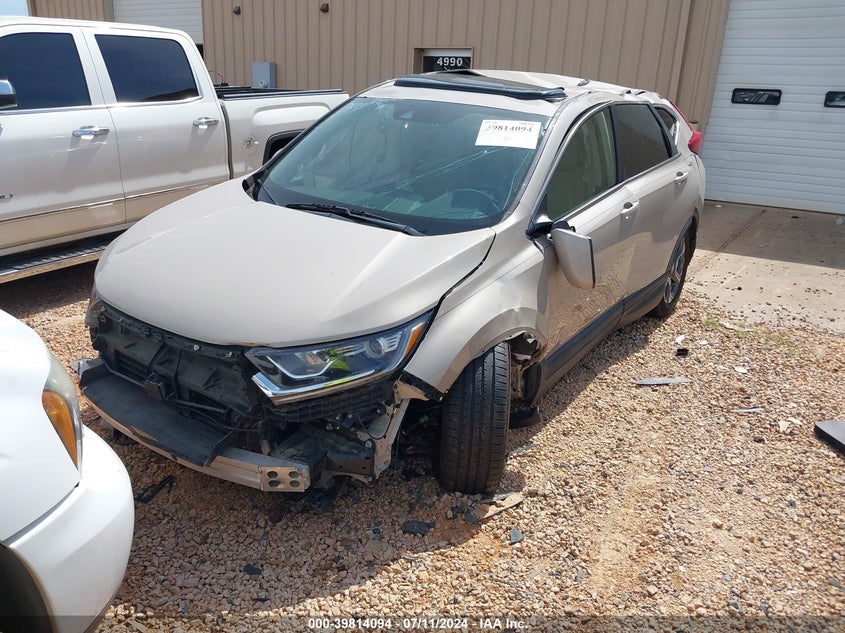 2017 HONDA CR-V EX-L/EX-L NAVI - 5J6RW1H80HL016838