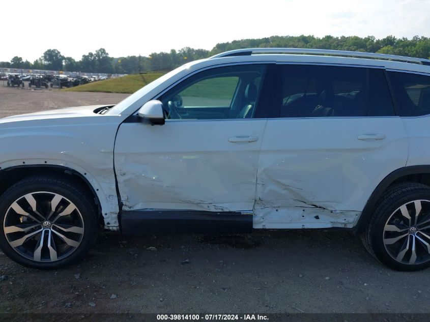 2019 Volkswagen Atlas 3.6L V6 Sel Premium VIN: 1V2NR2CA1KC611683 Lot: 39814100