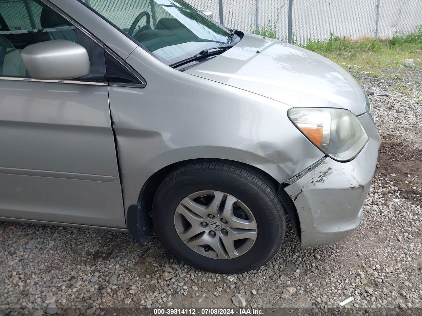 2007 Honda Odyssey Ex-L VIN: 5FNRL38787B069550 Lot: 39814112