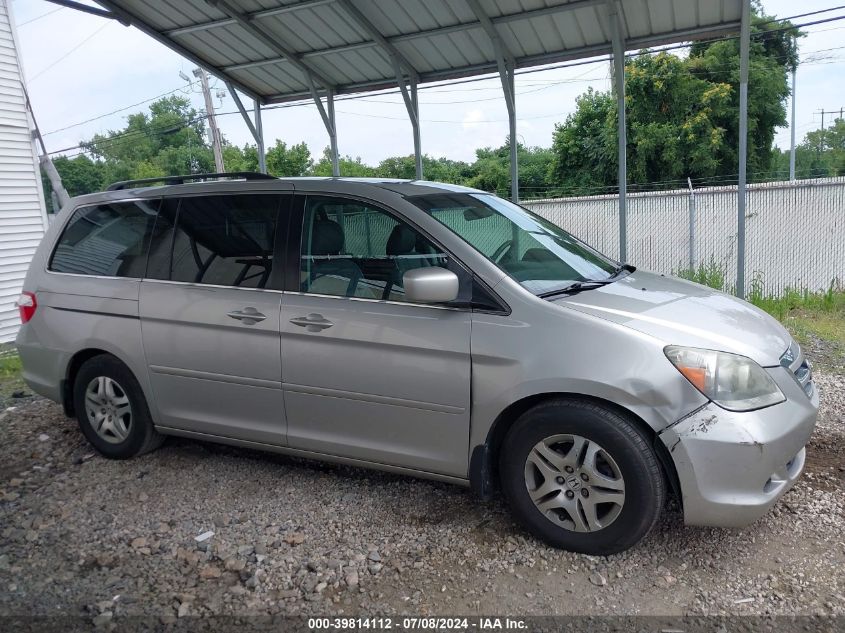 2007 Honda Odyssey Ex-L VIN: 5FNRL38787B069550 Lot: 39814112