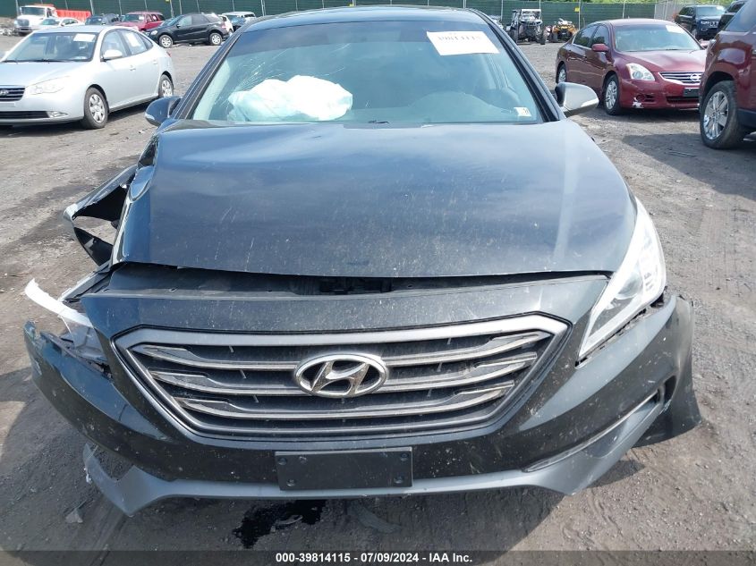 2017 Hyundai Sonata Sport VIN: 5NPE34AF5HH558156 Lot: 39814115