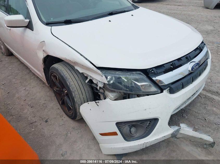 2010 Ford Fusion Se VIN: 3FAHP0HA0AR309549 Lot: 39814116