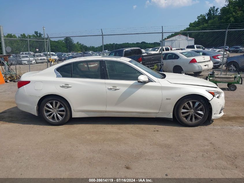 2016 Infiniti Q50 3.0T Premium VIN: JN1EV7AP8GM300158 Lot: 39814119