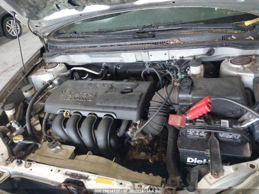 2004 Toyota Corolla Ce VIN: JTDBR32E542040223 Lot: 39814127