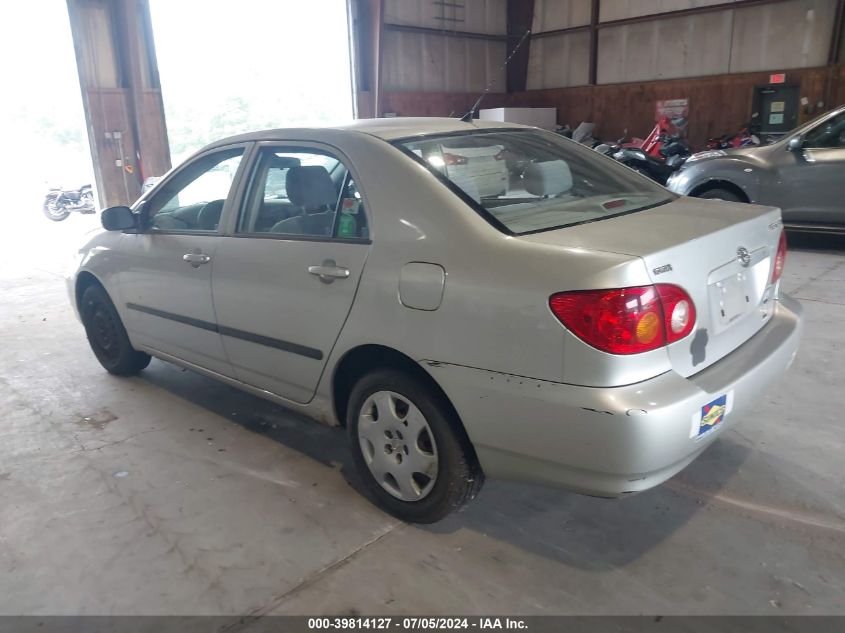 2004 Toyota Corolla Ce VIN: JTDBR32E542040223 Lot: 39814127