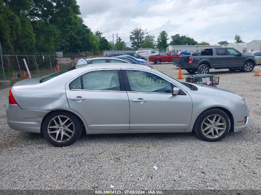 2010 Ford Fusion Sel VIN: 3FAHP0JA4AR320418 Lot: 39814129