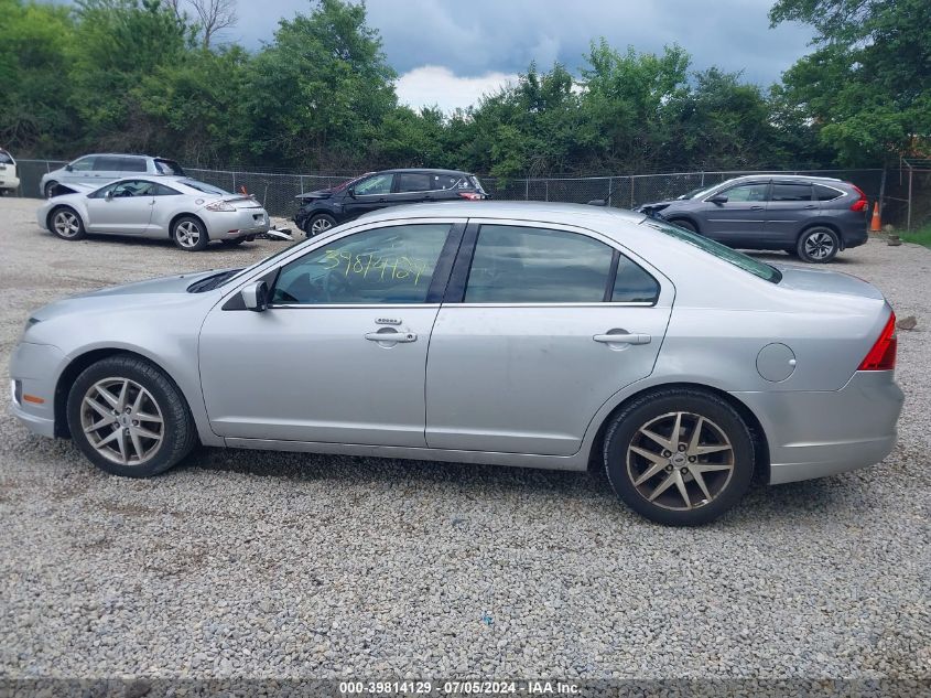 2010 Ford Fusion Sel VIN: 3FAHP0JA4AR320418 Lot: 39814129