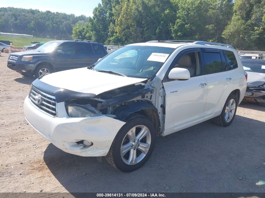 JTEDK3EH8A2153156 2010 Toyota Highlander Limited V6