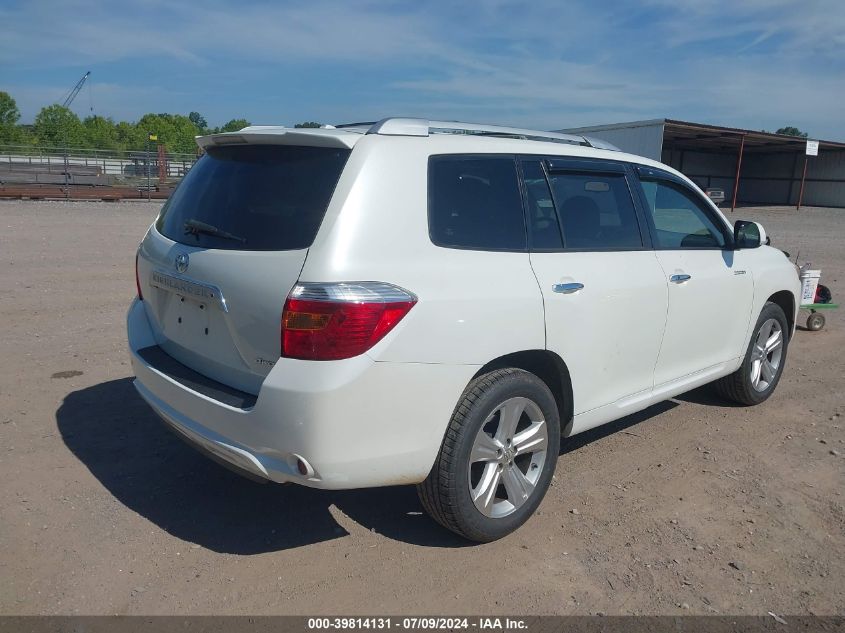 2010 Toyota Highlander Limited V6 VIN: JTEDK3EH8A2153156 Lot: 39814131