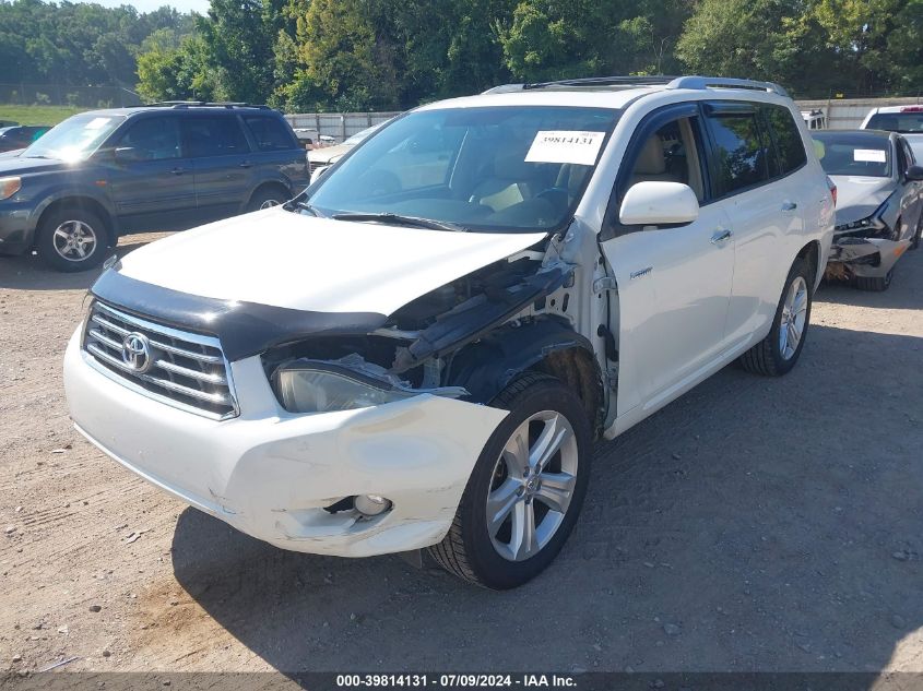 2010 Toyota Highlander Limited V6 VIN: JTEDK3EH8A2153156 Lot: 39814131