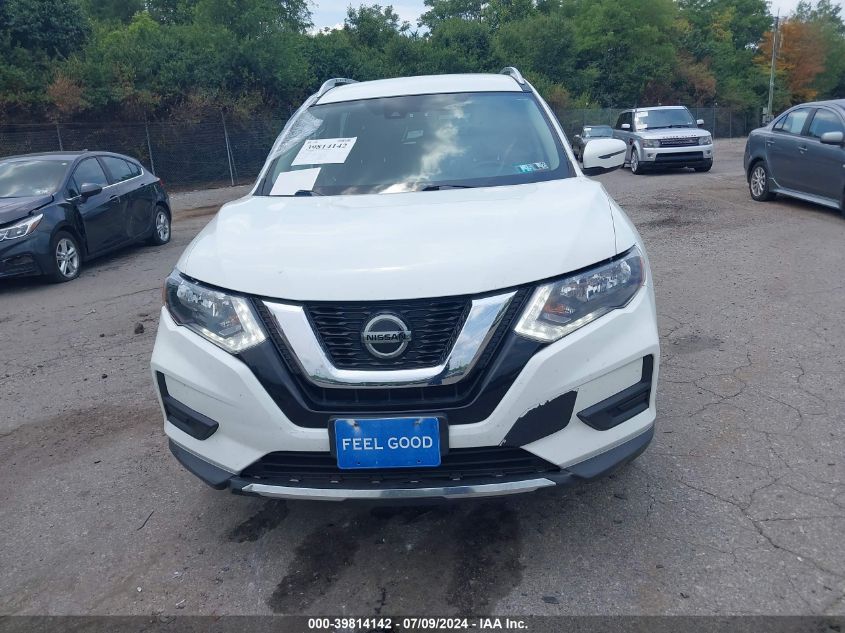 2019 Nissan Rogue Sv VIN: KNMAT2MVXKP511593 Lot: 39814142