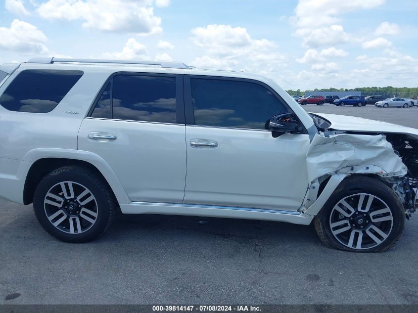 2023 Toyota 4Runner Limited VIN: JTEDU5JR5P5287490 Lot: 39814147