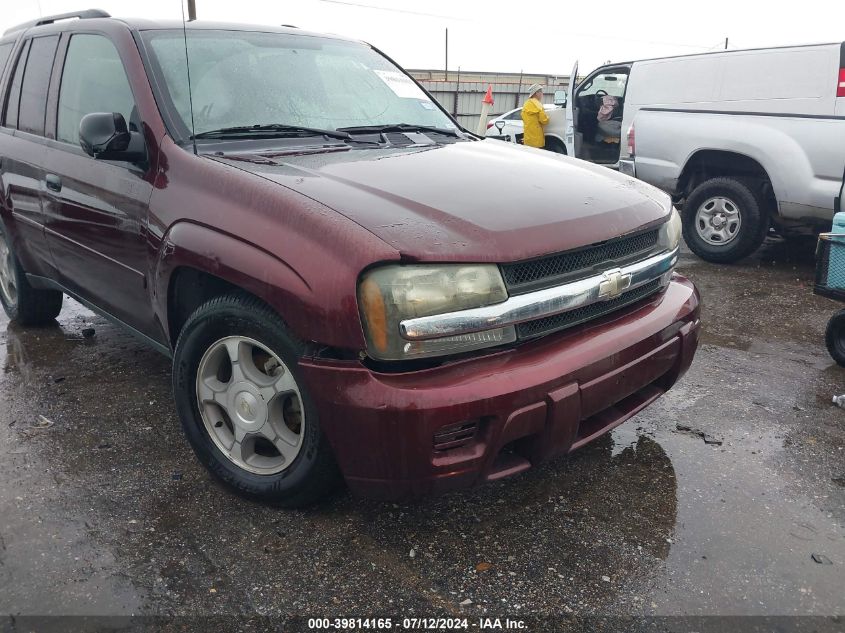 2007 Chevrolet Trailblazer Lt VIN: 1GNDS13S672188883 Lot: 39814165