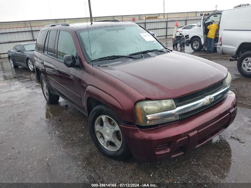 2007 Chevrolet Trailblazer Lt VIN: 1GNDS13S672188883 Lot: 39814165