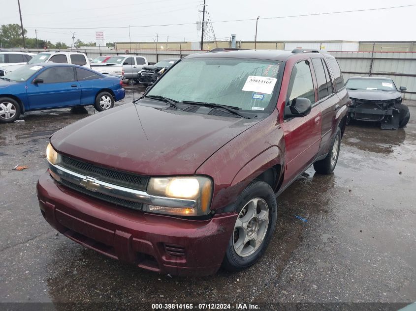 2007 Chevrolet Trailblazer Lt VIN: 1GNDS13S672188883 Lot: 39814165