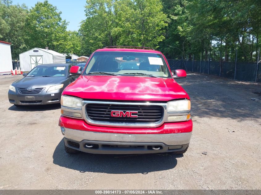 2002 GMC Yukon Sle VIN: 1GKEK13Z62J172356 Lot: 39814173