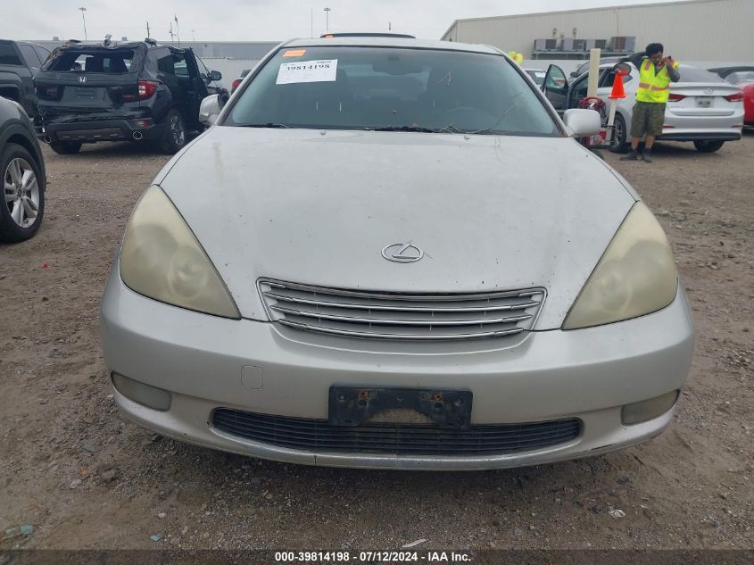 2004 Lexus Es 330 VIN: JTHBA30GX45009445 Lot: 39814198