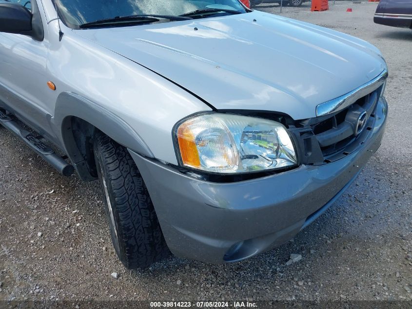 2002 Mazda Tribute Es V6/Lx V6 VIN: 4F2YU091X2KM15319 Lot: 39814223