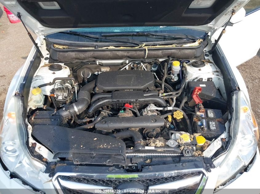 2012 Subaru Legacy 2.5I VIN: 4S3BMBA64C3035705 Lot: 39814229