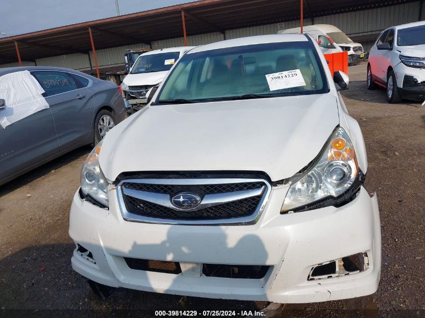 2012 Subaru Legacy 2.5I VIN: 4S3BMBA64C3035705 Lot: 39814229