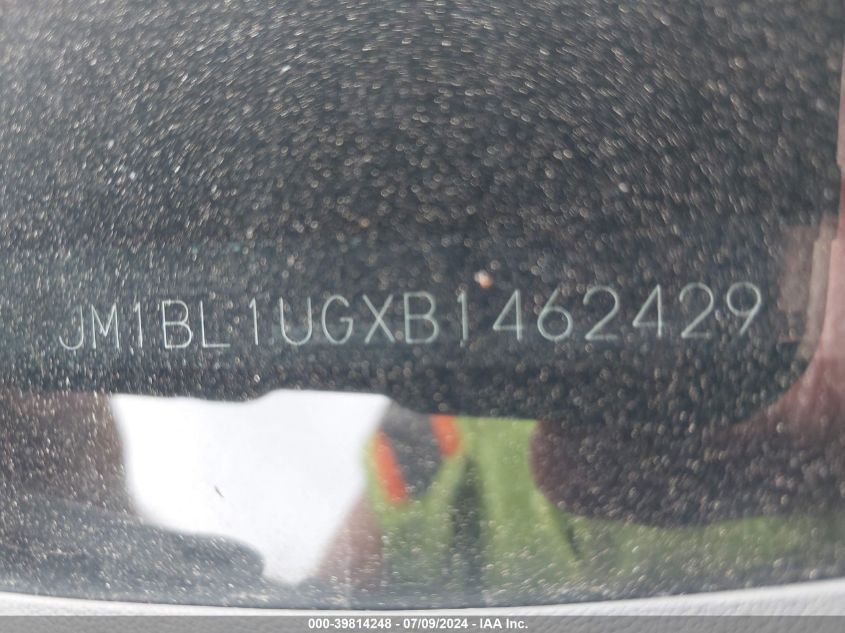 2011 Mazda Mazda3 I Sport VIN: JM1BL1UGXB1462429 Lot: 39814248