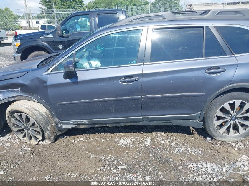 2016 Subaru Outback 3.6R Limited VIN: 4S4BSENC9G3334647 Lot: 39814269